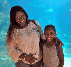Family at Aquarium cropped